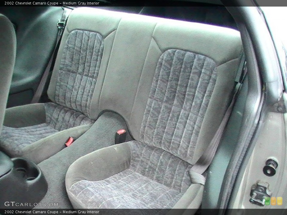 Medium Gray Interior Photo for the 2002 Chevrolet Camaro Coupe #58577750