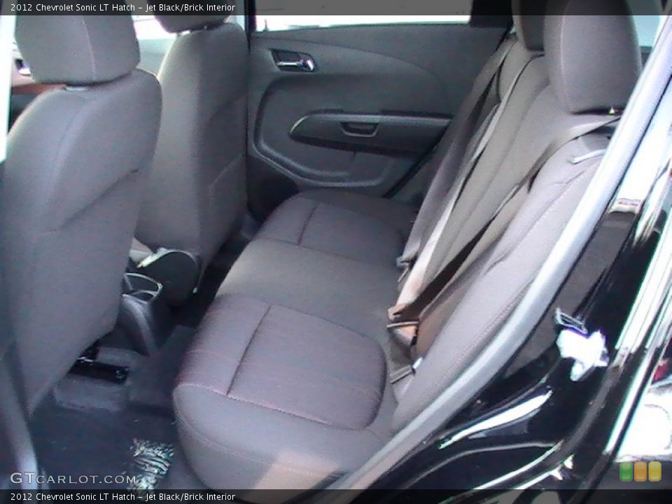 Jet Black/Brick Interior Photo for the 2012 Chevrolet Sonic LT Hatch #58578471