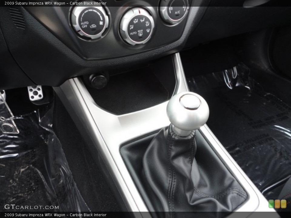 Carbon Black Interior Transmission for the 2009 Subaru Impreza WRX Wagon #58588242