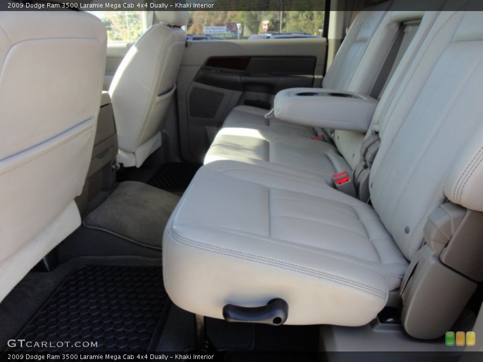 Khaki Interior Photo for the 2009 Dodge Ram 3500 Laramie Mega Cab 4x4 Dually #58588581