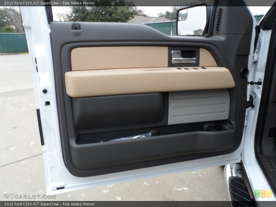 Pale Adobe Interior Door Panel for the 2012 Ford F150 XLT SuperCrew #58589208