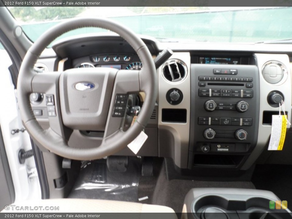 Pale Adobe Interior Dashboard for the 2012 Ford F150 XLT SuperCrew #58589244