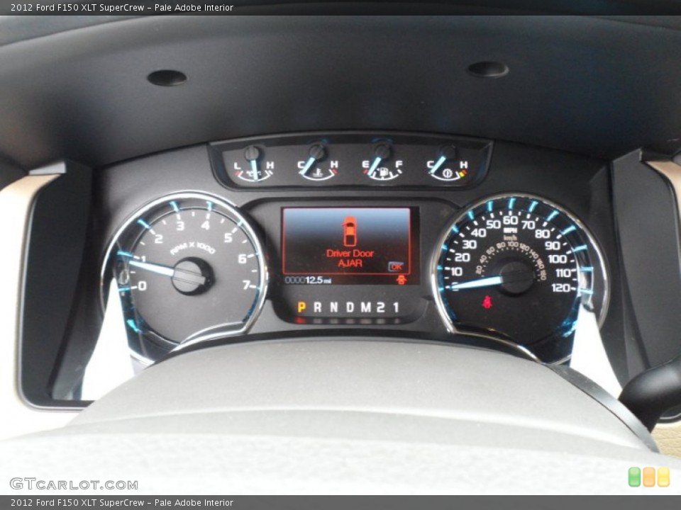 Pale Adobe Interior Gauges for the 2012 Ford F150 XLT SuperCrew #58589310