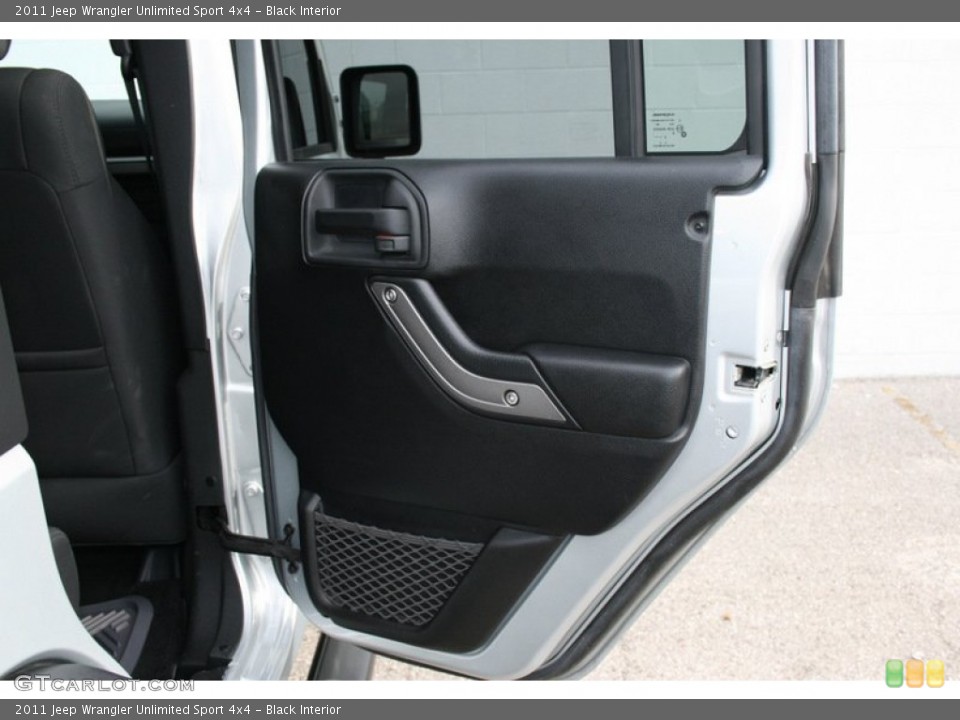 Black Interior Door Panel for the 2011 Jeep Wrangler Unlimited Sport 4x4 #58589736
