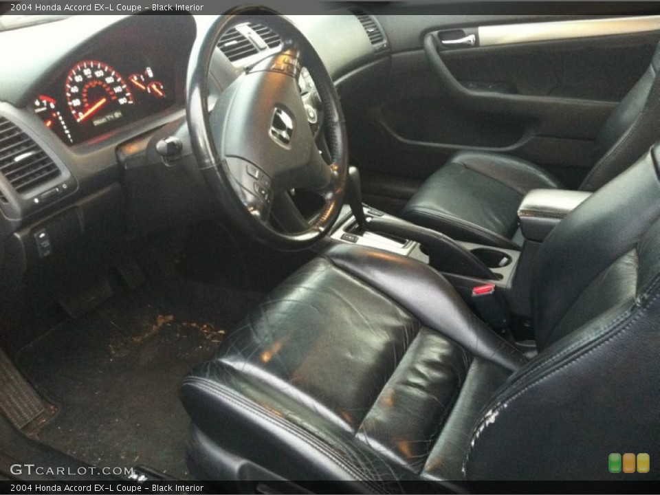 Black Interior Photo for the 2004 Honda Accord EX-L Coupe #58593144