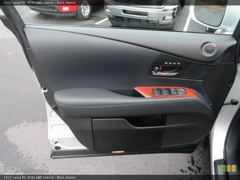 Black Interior Door Panel for the 2012 Lexus RX 450h AWD Hybrid #58596486