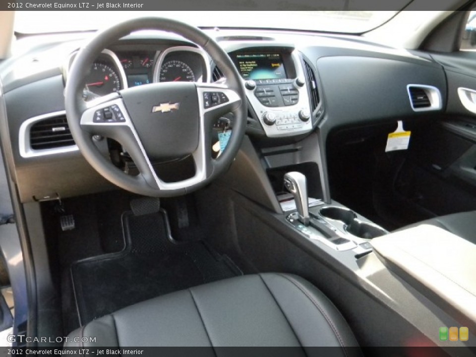 Jet Black Interior Prime Interior for the 2012 Chevrolet Equinox LTZ #58596890