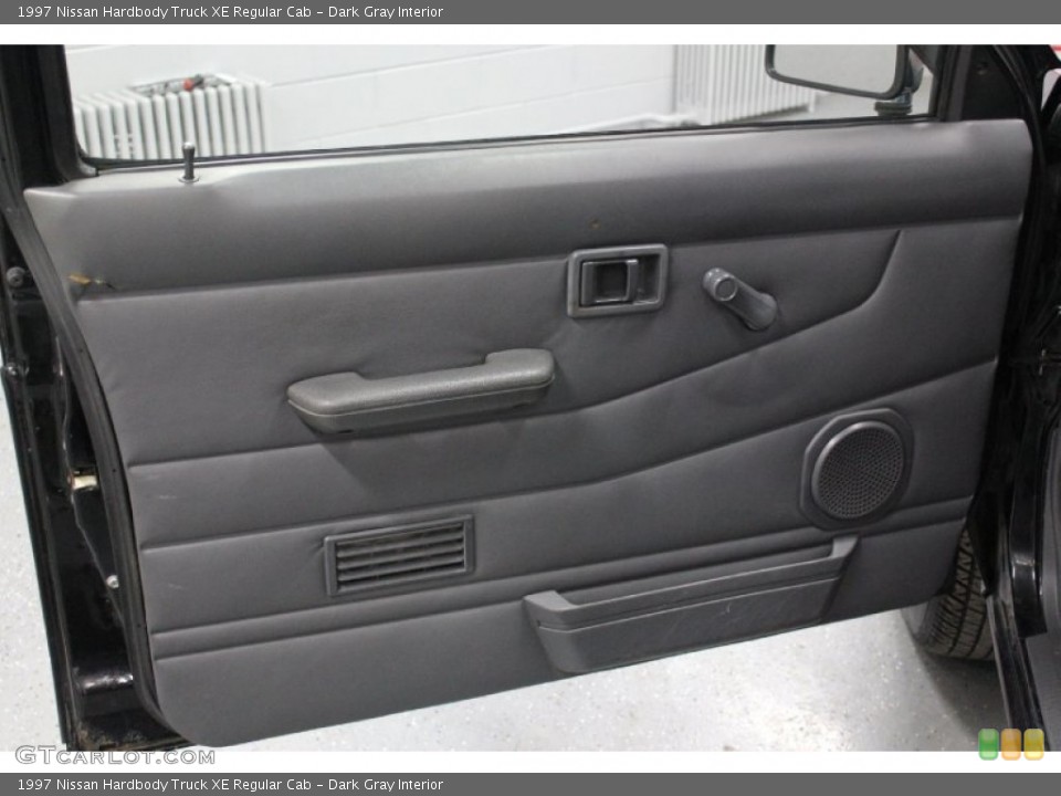 Dark Gray Interior Door Panel for the 1997 Nissan Hardbody Truck XE Regular Cab #58599834