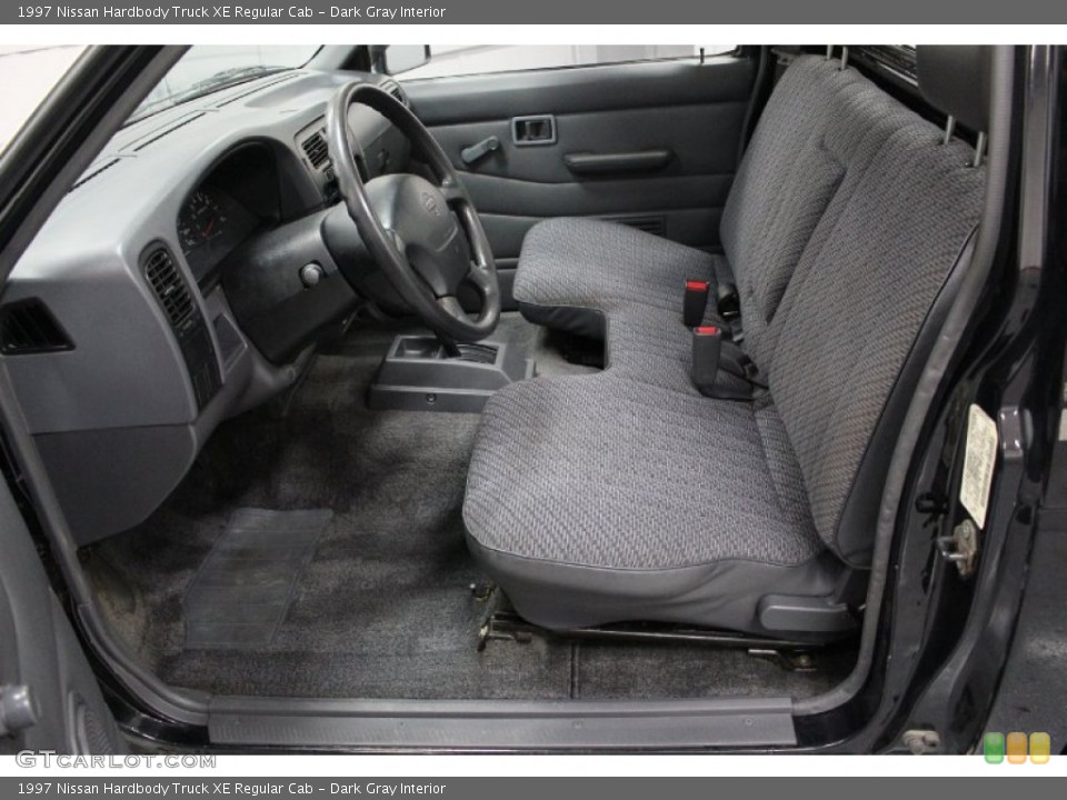 Dark Gray 1997 Nissan Hardbody Truck Interiors