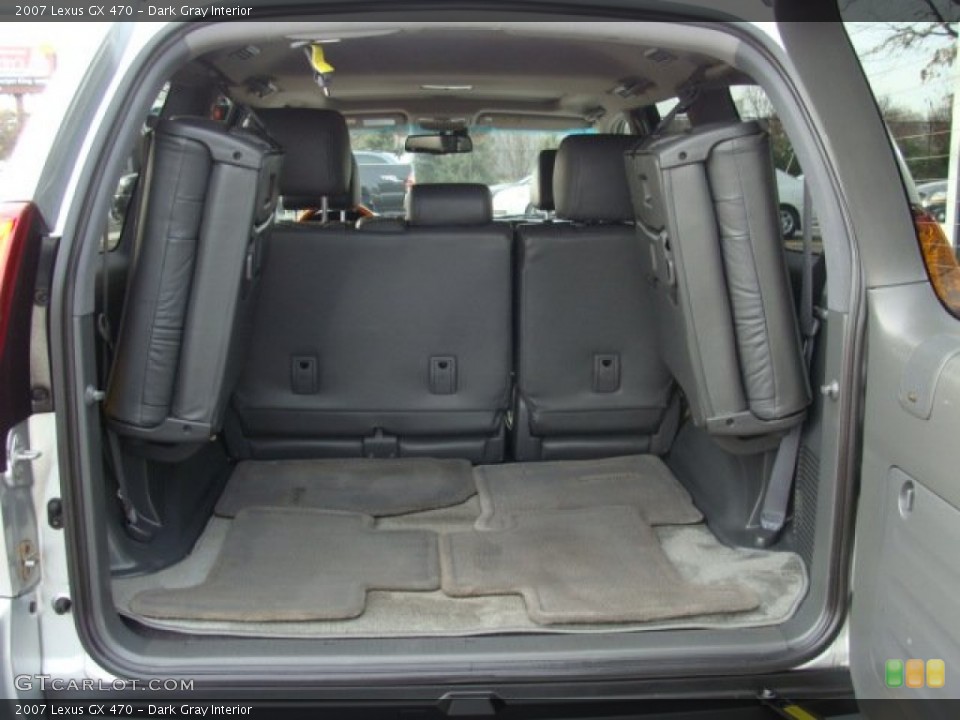 Dark Gray Interior Trunk for the 2007 Lexus GX 470 #58602636