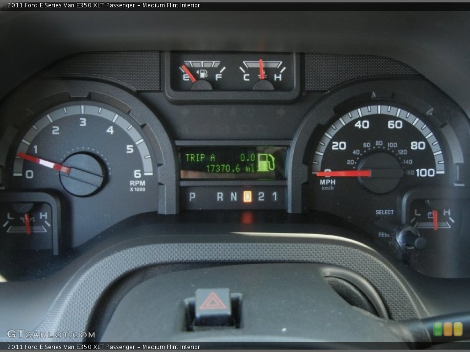 Medium Flint Interior Gauges for the 2011 Ford E Series Van E350 XLT Passenger #58602954