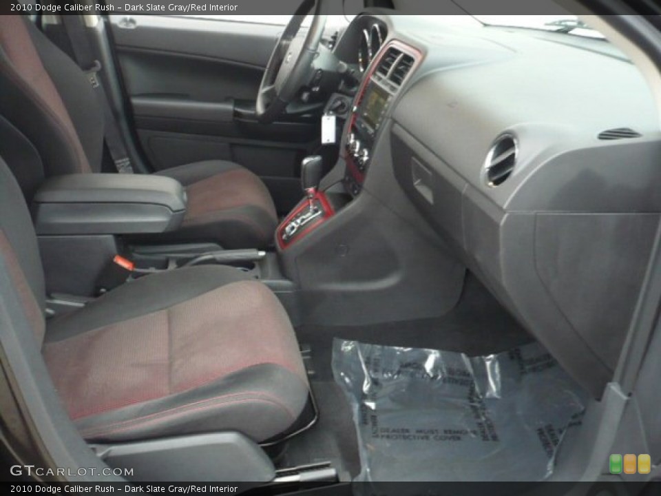 Dark Slate Gray/Red Interior Photo for the 2010 Dodge Caliber Rush #58610021