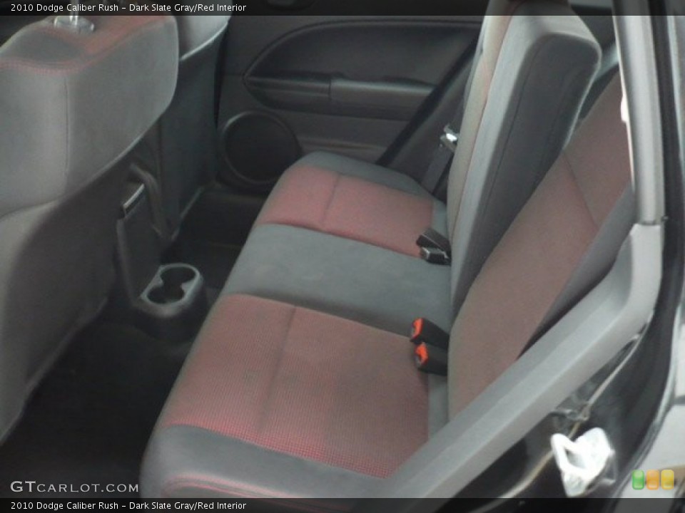 Dark Slate Gray/Red Interior Photo for the 2010 Dodge Caliber Rush #58610030
