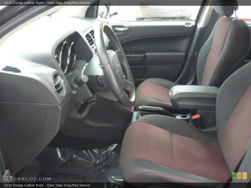 Dark Slate Gray/Red Interior Photo for the 2010 Dodge Caliber Rush #58610126