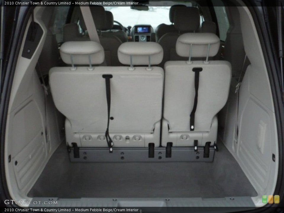 Medium Pebble Beige/Cream Interior Trunk for the 2010 Chrysler Town & Country Limited #58611240