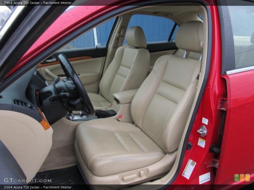 Parchment Interior Photo for the 2004 Acura TSX Sedan #58614026