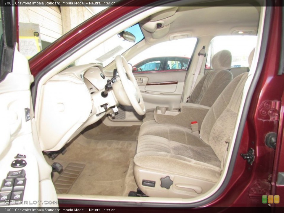Neutral Interior Photo for the 2001 Chevrolet Impala  #58614469