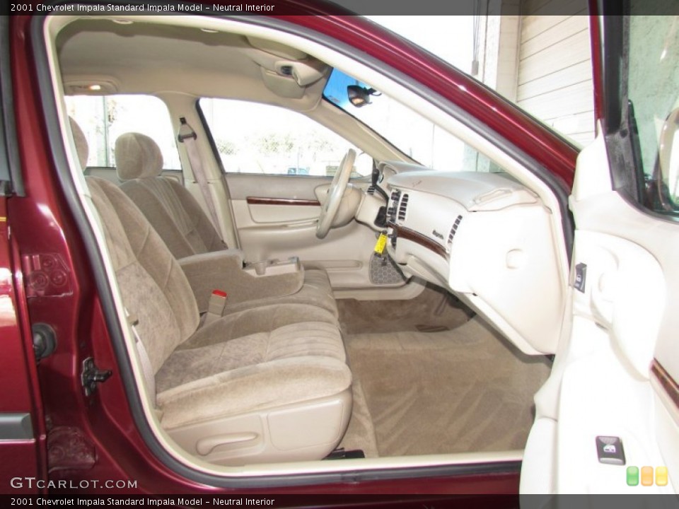 Neutral Interior Photo for the 2001 Chevrolet Impala  #58614476