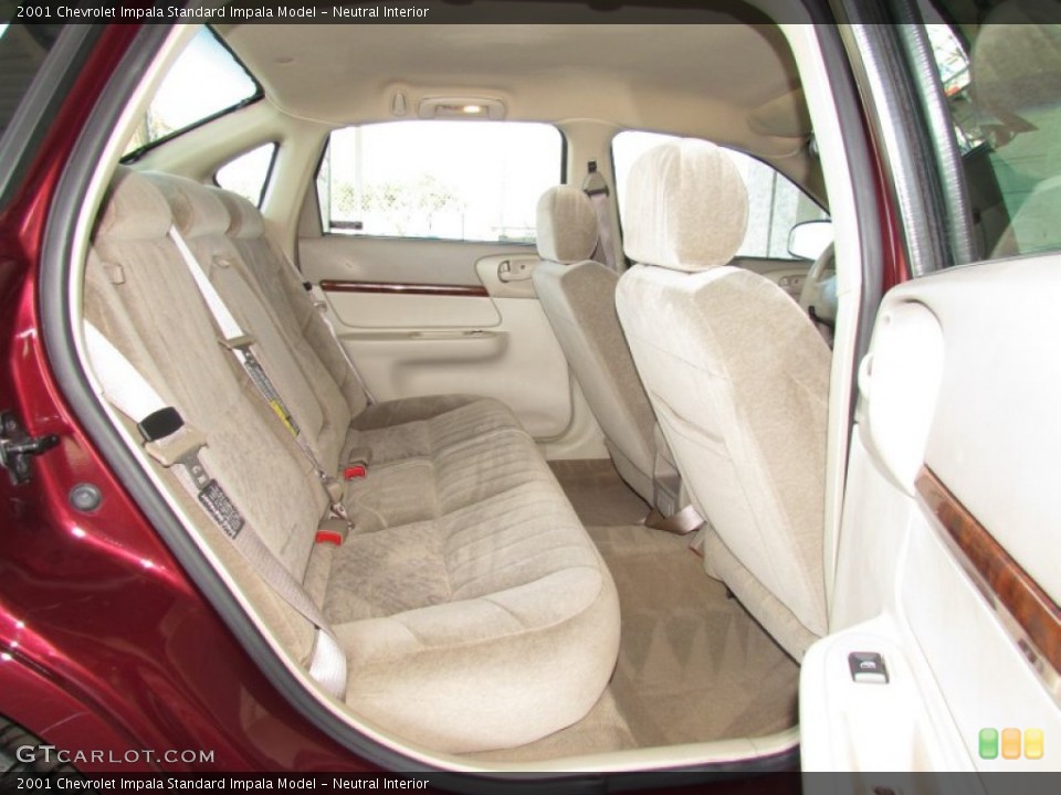 Neutral Interior Photo for the 2001 Chevrolet Impala  #58614485