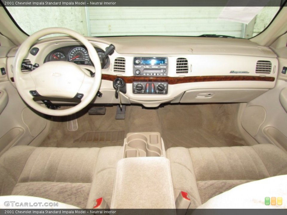 Neutral Interior Dashboard for the 2001 Chevrolet Impala  #58614512