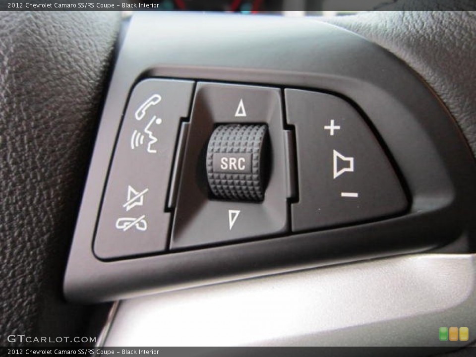 Black Interior Controls for the 2012 Chevrolet Camaro SS/RS Coupe #58615913