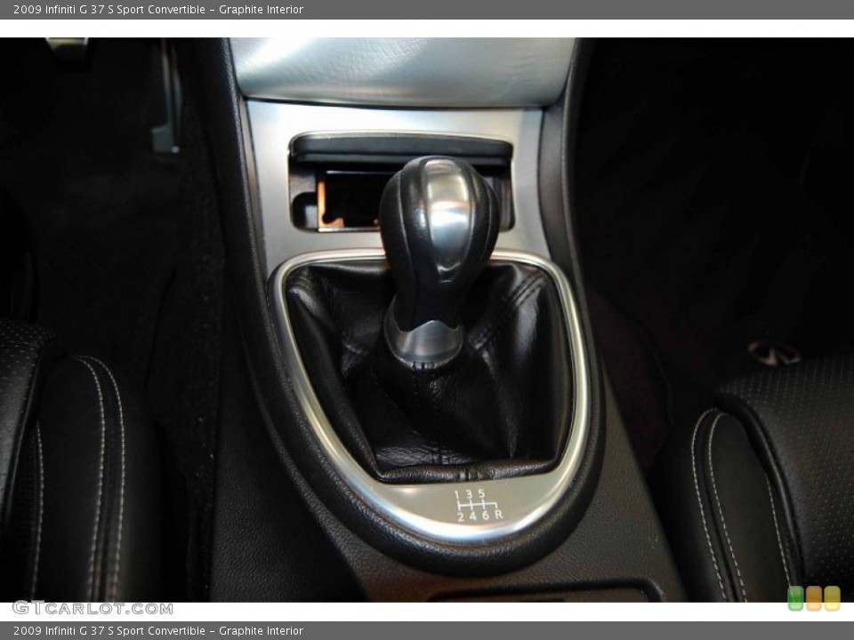 Graphite Interior Transmission for the 2009 Infiniti G 37 S Sport Convertible #58617752