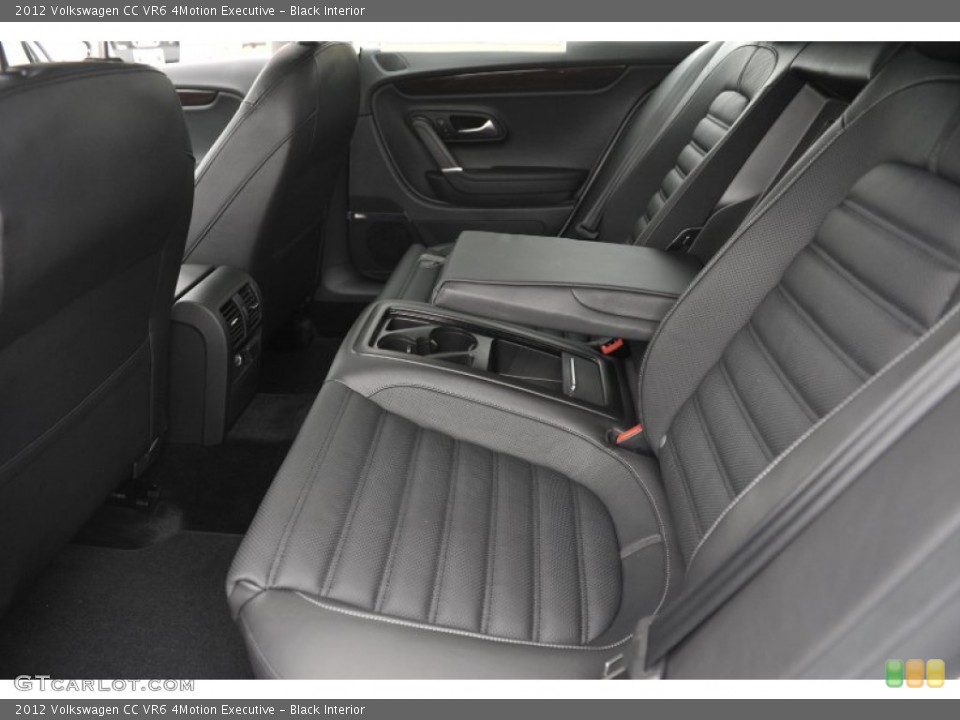 Black Interior Photo for the 2012 Volkswagen CC VR6 4Motion Executive #58619680