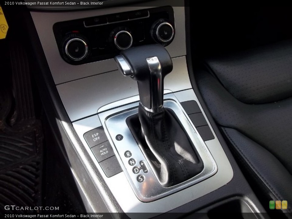 Black Interior Transmission for the 2010 Volkswagen Passat Komfort Sedan #58620680