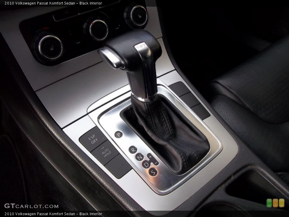 Black Interior Transmission for the 2010 Volkswagen Passat Komfort Sedan #58620815