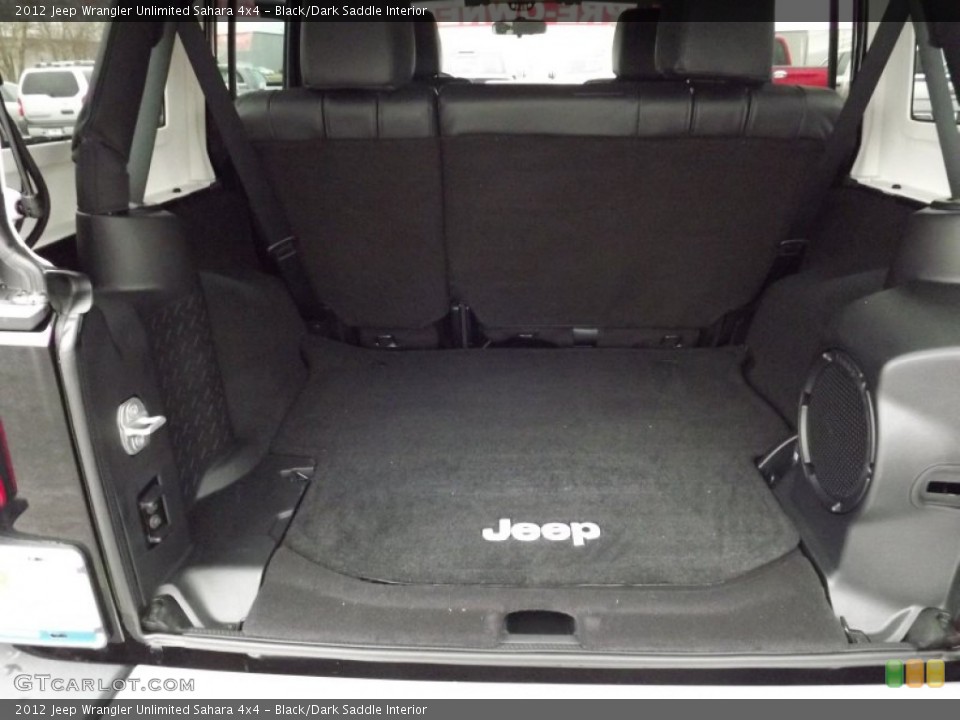 Black/Dark Saddle Interior Trunk for the 2012 Jeep Wrangler Unlimited Sahara 4x4 #58626992
