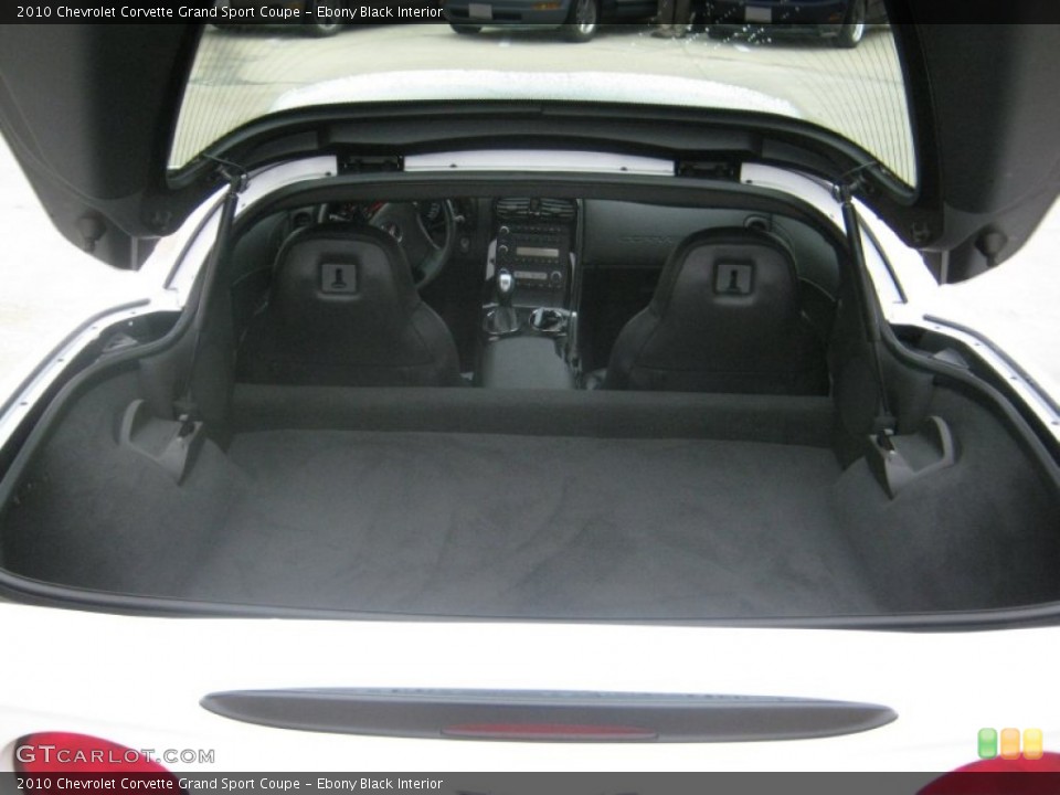 Ebony Black Interior Trunk for the 2010 Chevrolet Corvette Grand Sport Coupe #58628258