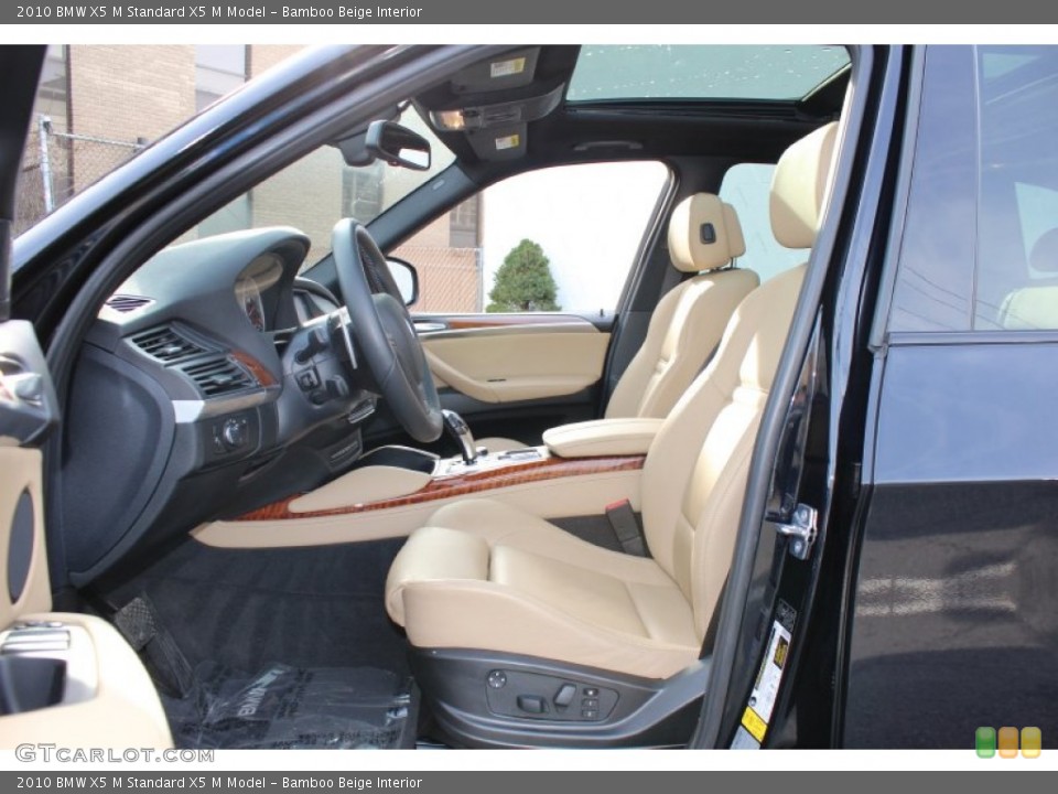 Bamboo Beige Interior Photo for the 2010 BMW X5 M  #58631813