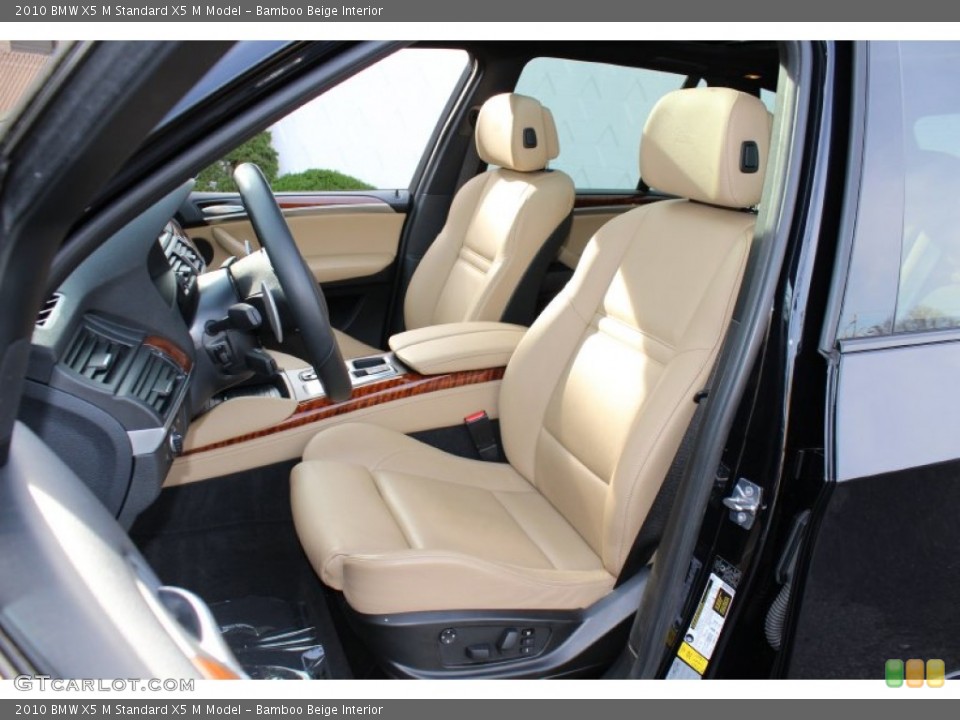 Bamboo Beige Interior Photo for the 2010 BMW X5 M  #58631825