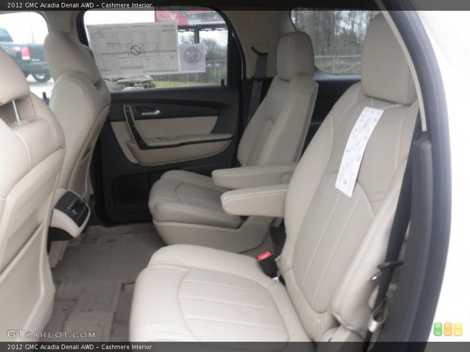 Cashmere Interior Photo for the 2012 GMC Acadia Denali AWD #58631840
