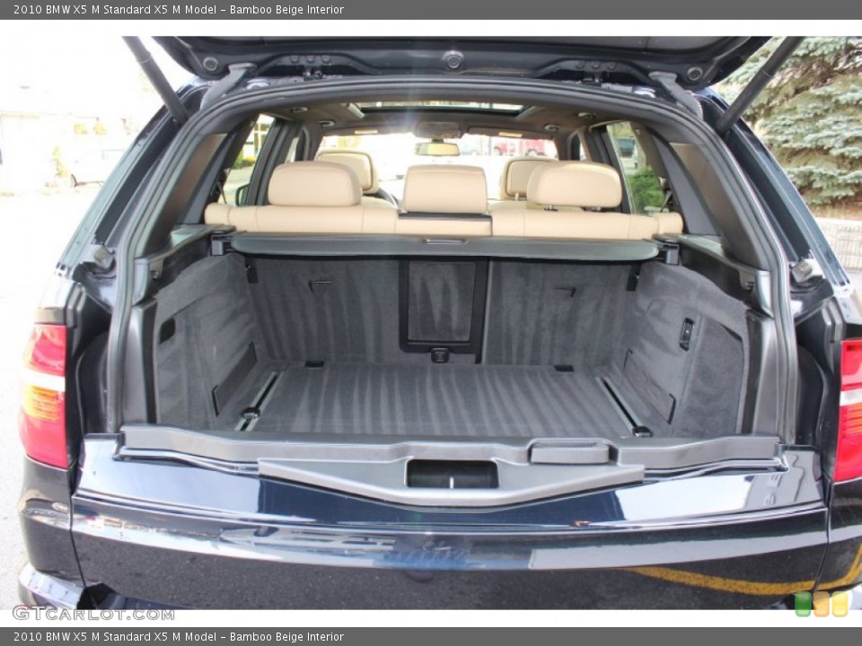 Bamboo Beige Interior Trunk for the 2010 BMW X5 M  #58631911