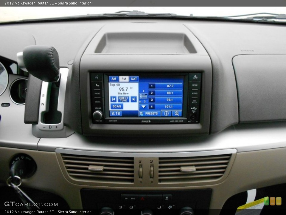 Sierra Sand Interior Controls for the 2012 Volkswagen Routan SE #58635724
