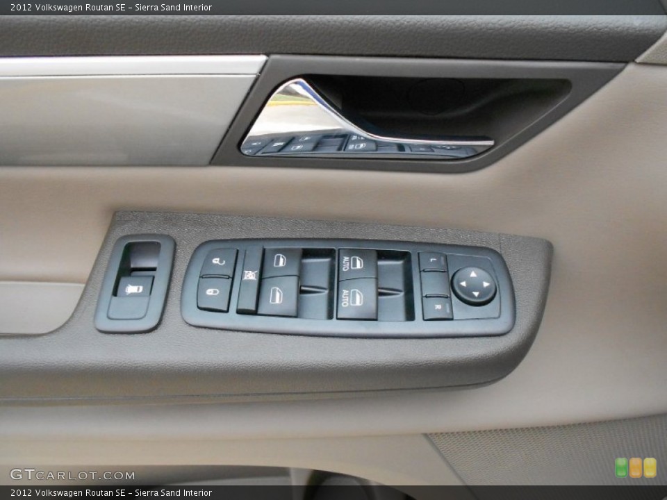 Sierra Sand Interior Controls for the 2012 Volkswagen Routan SE #58635770