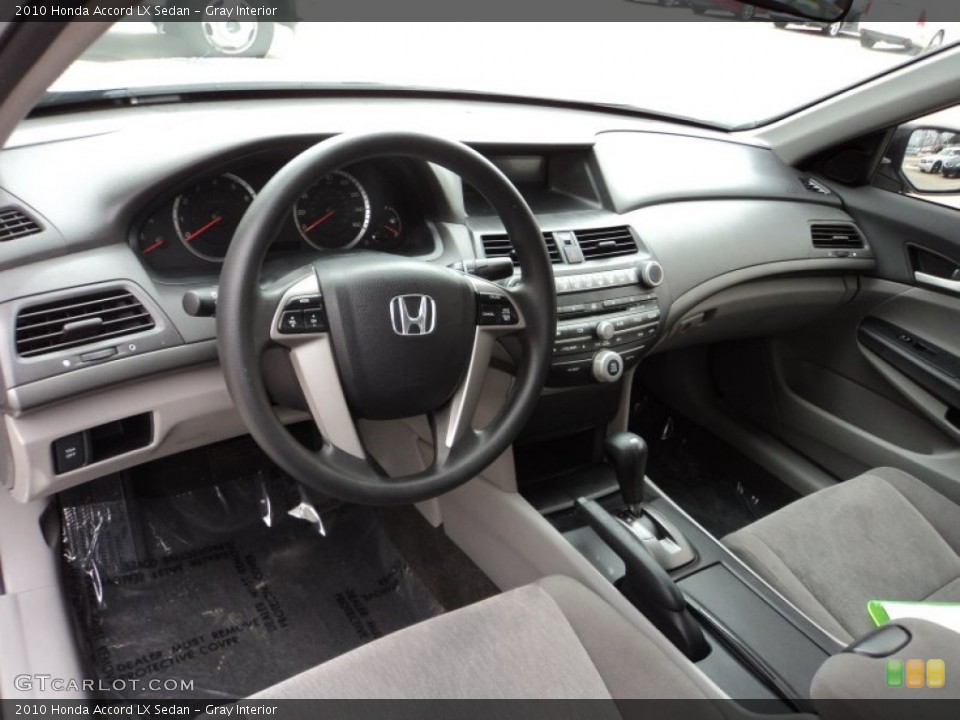 Gray Interior Photo for the 2010 Honda Accord LX Sedan #58637213