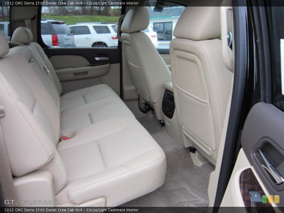 Cocoa/Light Cashmere Interior Photo for the 2012 GMC Sierra 1500 Denali Crew Cab 4x4 #58638326