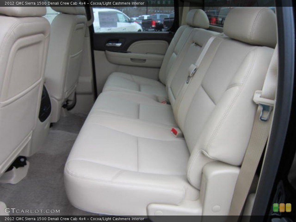 Cocoa/Light Cashmere Interior Photo for the 2012 GMC Sierra 1500 Denali Crew Cab 4x4 #58638344