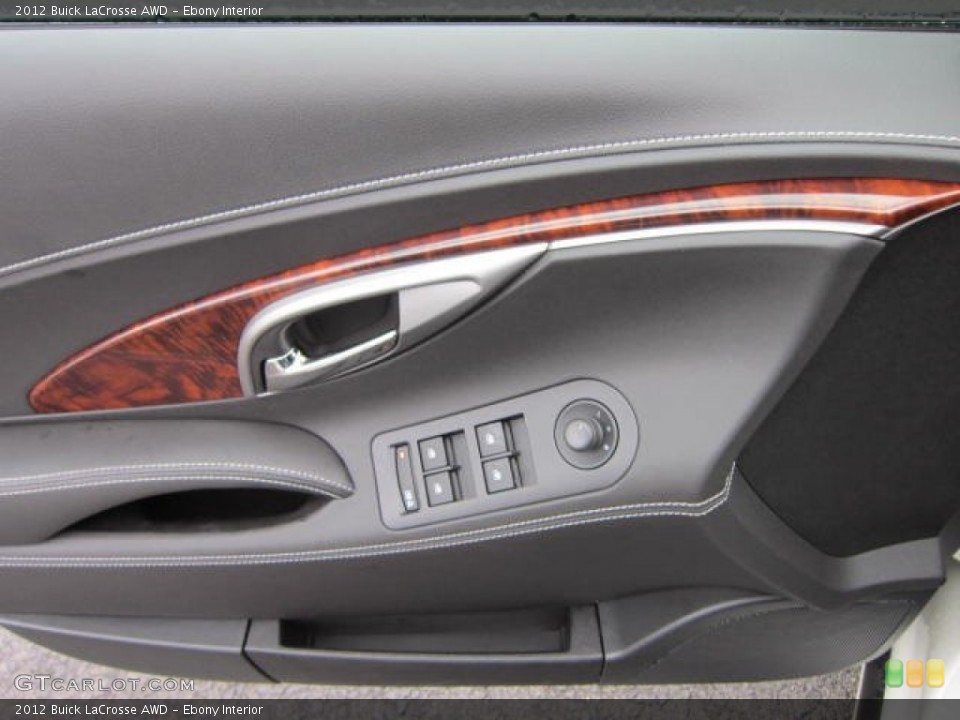 Ebony Interior Door Panel for the 2012 Buick LaCrosse AWD #58638542