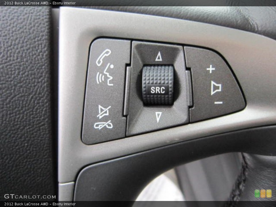 Ebony Interior Controls for the 2012 Buick LaCrosse AWD #58638551