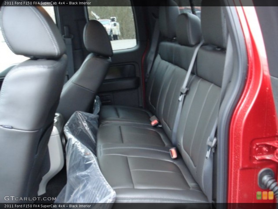Black Interior Photo for the 2011 Ford F150 FX4 SuperCab 4x4 #58639023