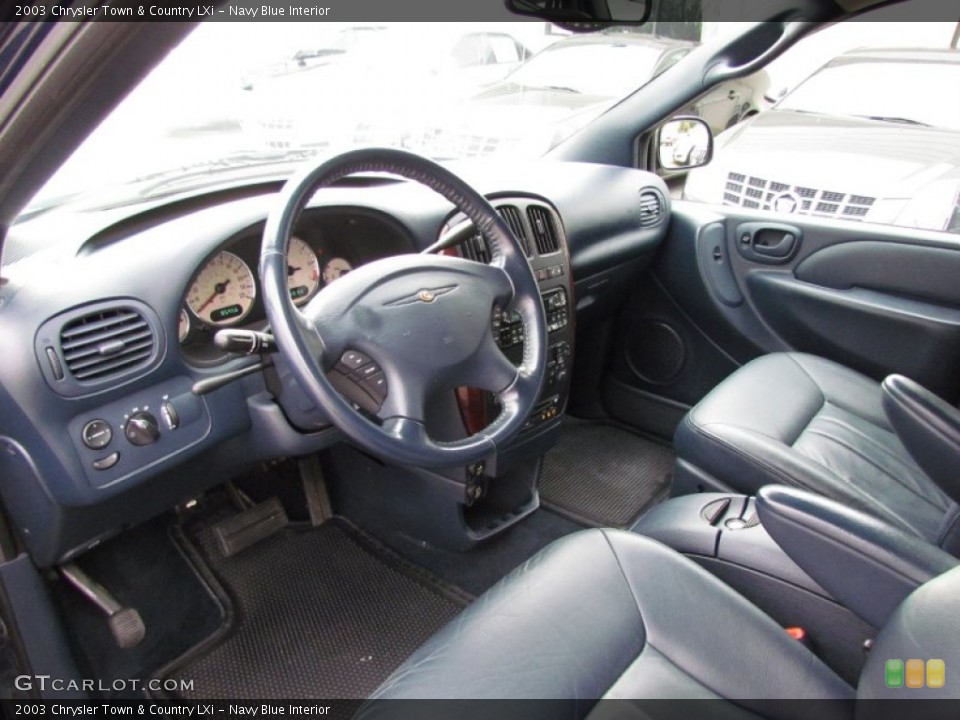 Navy Blue Interior Prime Interior for the 2003 Chrysler Town & Country LXi #58641302