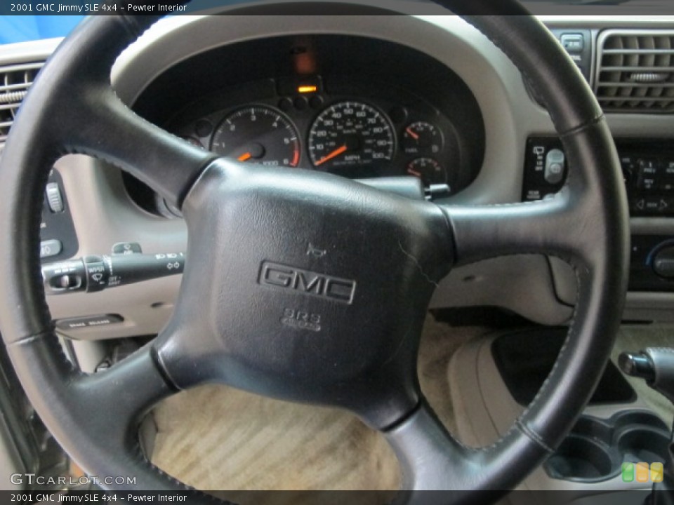 Pewter Interior Steering Wheel for the 2001 GMC Jimmy SLE 4x4 #58645268