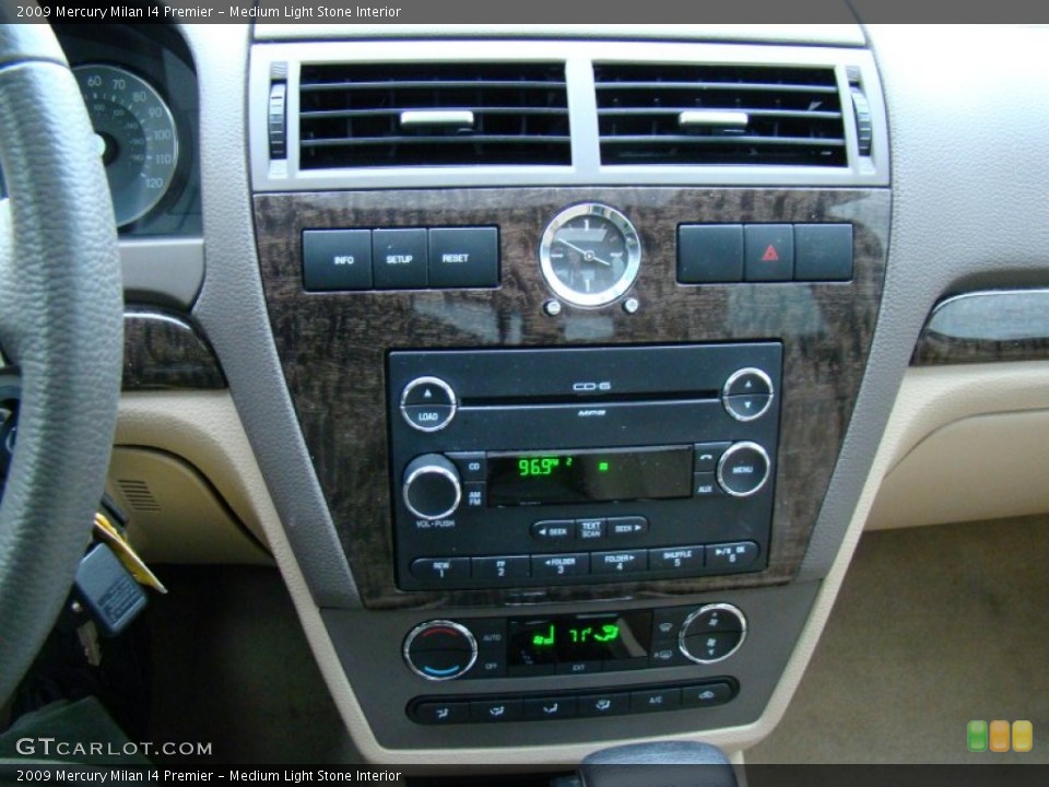 Medium Light Stone Interior Controls for the 2009 Mercury Milan I4 Premier #58647128