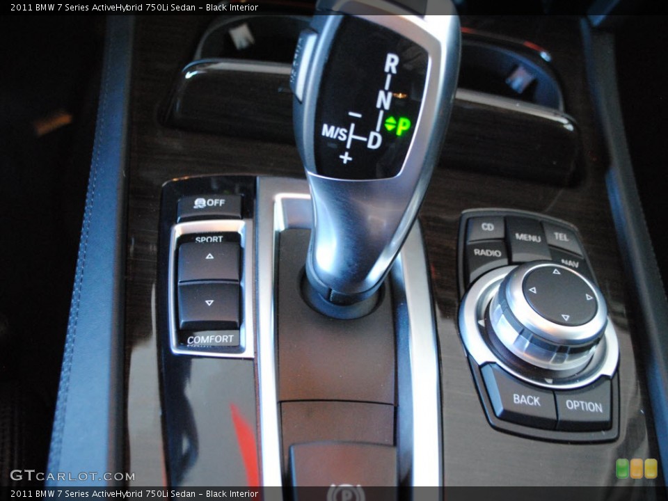 Black Interior Transmission for the 2011 BMW 7 Series ActiveHybrid 750Li Sedan #58653146