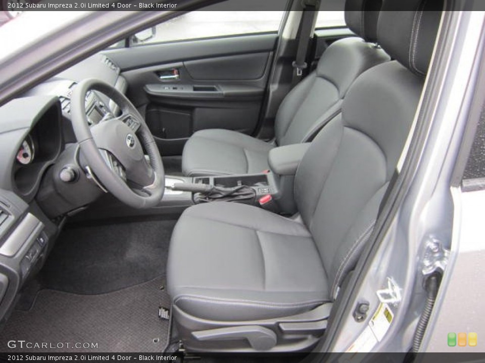 Black Interior Photo for the 2012 Subaru Impreza 2.0i Limited 4 Door #58657460