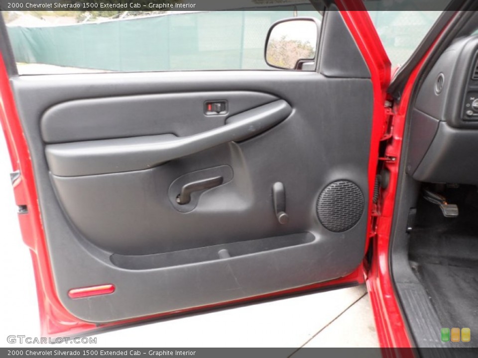 Graphite Interior Door Panel for the 2000 Chevrolet Silverado 1500 Extended Cab #58657522