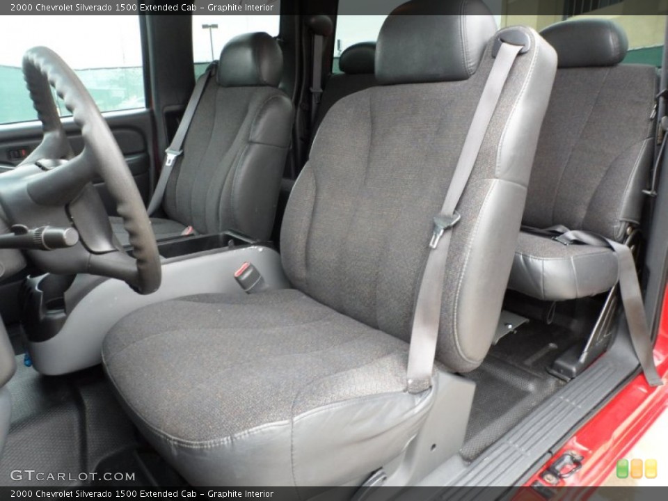 Graphite Interior Photo for the 2000 Chevrolet Silverado 1500 Extended Cab #58657539